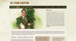 Desktop Screenshot of drfsabatino.com